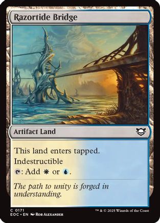 Razortide Bridge [Edge of Eternities Commander]