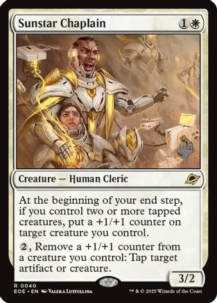 Sunstar Chaplain [Edge of Eternities Promo Pack]