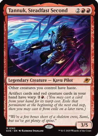 Tannuk, Steadfast Second [Edge of Eternities Promo Pack]