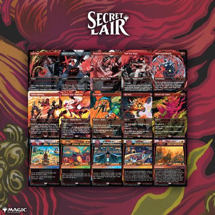 Secret Lair Drop: Burn ‘Em All Bundle - Non-Foil Edition