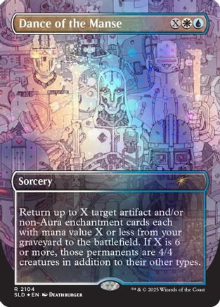 Dance of the Manse (Galaxy Foil) [Secret Lair Drop Series]