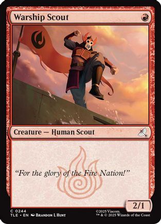 Warship scout [Avatar: The Last Airbender: Eternal-Legal]