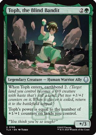 Toph, the Blind Bandit [Avatar: The Last Airbender]