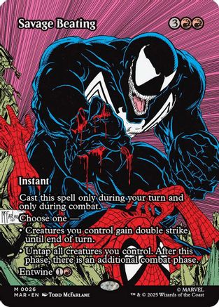 Savage Beating (Borderless) [Marvel's Spider-Man: Eternal-Legal]
