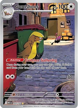 Gumshoos (153/132) [Mega Evolutions: Base Set]