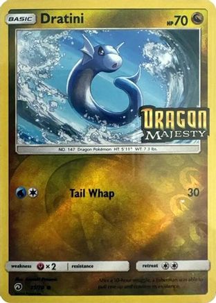 Dratini (035/70) - Reverse Holofoil Miscellaneous Cards & Products - Common