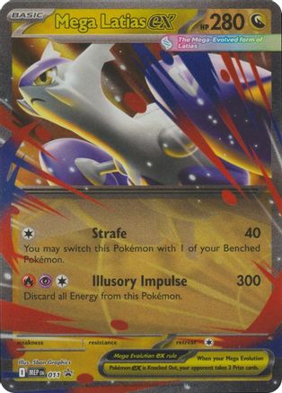 Mega Latias ex (011/null) - Holofoil ME Mega Evolution Promo - Promo