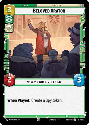 Beloved Orator (97/264) - Secrets of Power