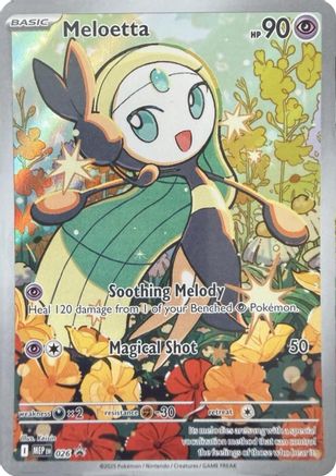 Meloetta (026) - Holofoil ME Mega Evolution Promo - Illustration Rare
