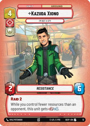 Kazuda Xiono - I'm Not A Spy  - Secrets of Power  Weekly Play Promos