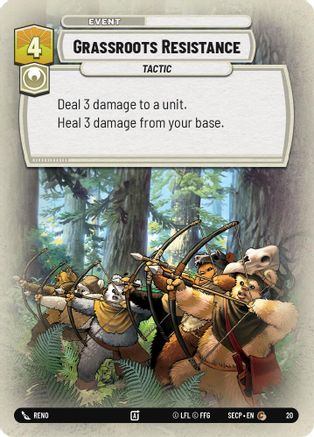 Grassroots Resistance  - Secrets of Power  Weekly Play Promos