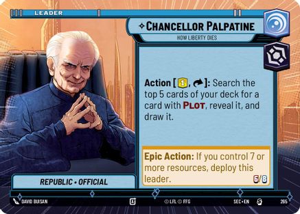 Chancellor Palpatine - How Liberty Dies (Hyperspace) (265) - Secrets of Power