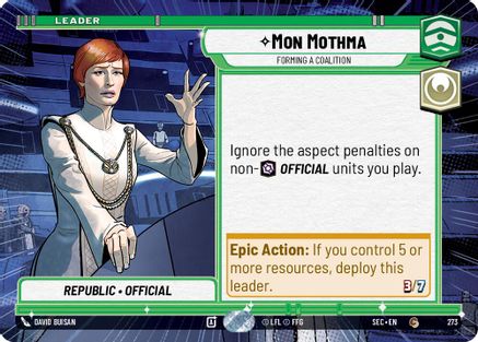 Mon Mothma - Forming a Coalition (Hyperspace) (273) - Secrets of Power