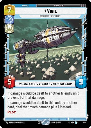 Vigil - Securing the Future (Foil) (560) - Secrets of Power Foil