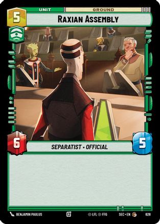 Raxian Assembly (Foil) (628) - Secrets of Power Foil