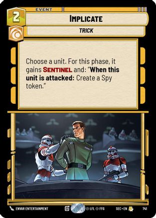 Implicate (Foil) (741) - Secrets of Power Foil