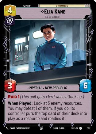 Elia Kane - False Convert (Foil) (752) - Secrets of Power Foil