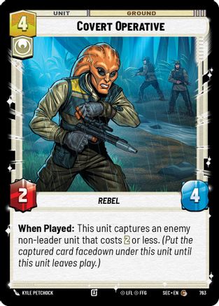 Covert Operative (Foil) (763) - Secrets of Power Foil