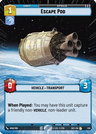 Escape Pod (Hyperspace) (320) - Secrets of Power