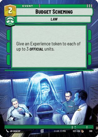 Budget Scheming (Hyperspace) (388) - Secrets of Power