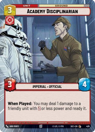 Academy Disciplinarian (Hyperspace) (429) - Secrets of Power