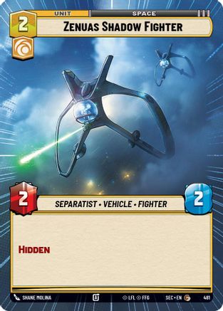 Zenuas Shadow Fighter (Hyperspace) (481) - Secrets of Power