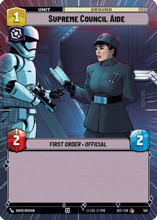 Supreme Council Aide (Hyperspace) (501) - Secrets of Power