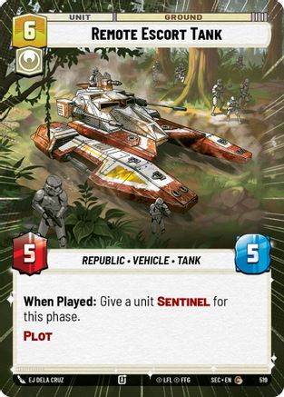 Remote Escort Tank (Hyperspace) (519) - Secrets of Power