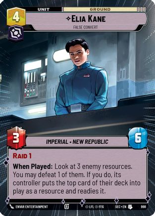 Elia Kane - False Convert (Hyperspace Foil) (998) - Secrets of Power Foil