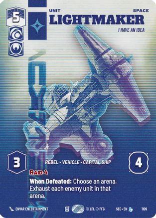 Lightmaker - I Have An Idea (Prestige Foil) (1109) - Secrets of Power Foil