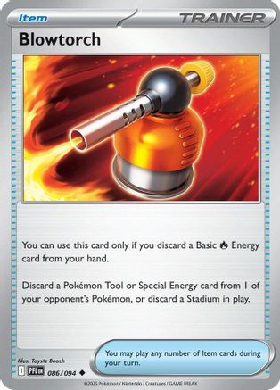 Blowtorch (086/094) ME02 Phantasmal Flames - Uncommon