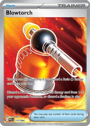 Blowtorch (117/094) - Holofoil ME02 Phantasmal Flames - Ultra Rare