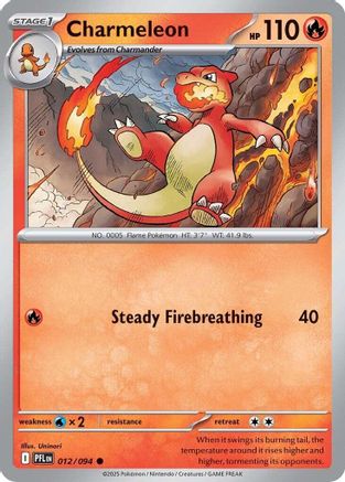 Charmeleon (012/094) ME02 Phantasmal Flames - Common