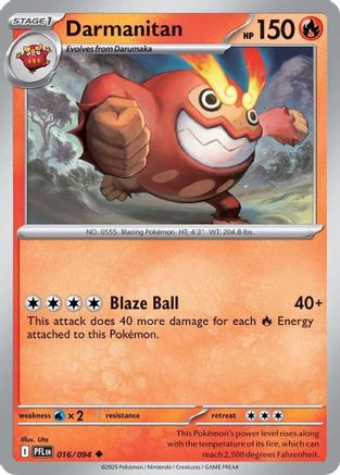 Darmanitan (016/094) ME02 Phantasmal Flames - Uncommon