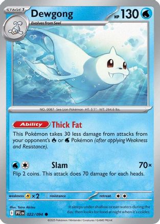 Dewgong (022/094) ME02 Phantasmal Flames - Common