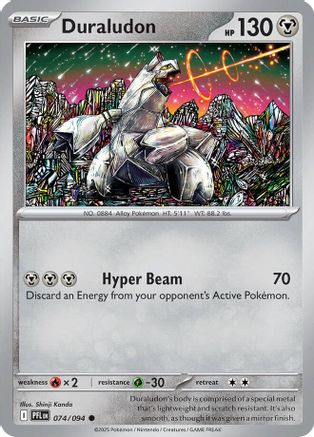 Duraludon (074/094) - Reverse Holofoil ME02 Phantasmal Flames - Common
