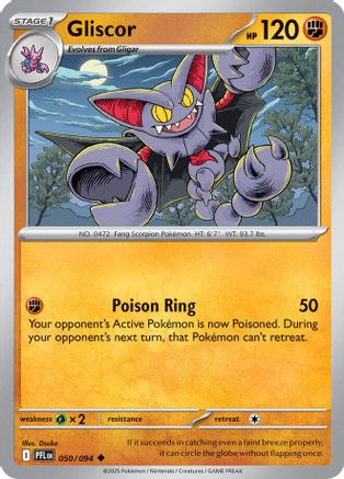 Gliscor (050/094) ME02 Phantasmal Flames - Uncommon