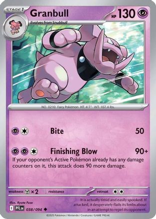 Granbull (038/094) ME02 Phantasmal Flames - Uncommon