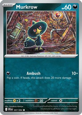 Murkrow (057/094) ME02 Phantasmal Flames - Common