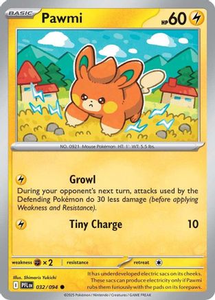 Pawmi (032/094) ME02 Phantasmal Flames - Common