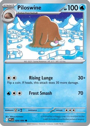 Piloswine (024/094) ME02 Phantasmal Flames - Common