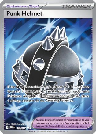 Punk Helmet (121/094) - Holofoil ME02 Phantasmal Flames - Ultra Rare