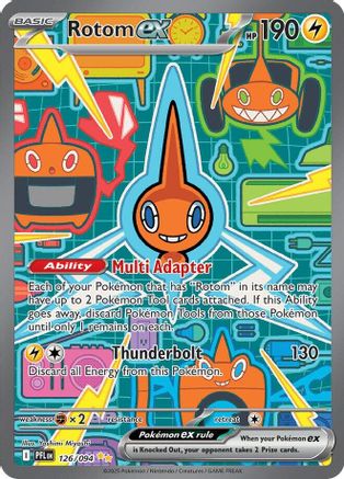 Rotom ex (126/094) - Holofoil ME02 Phantasmal Flames - Special Illustration Rare