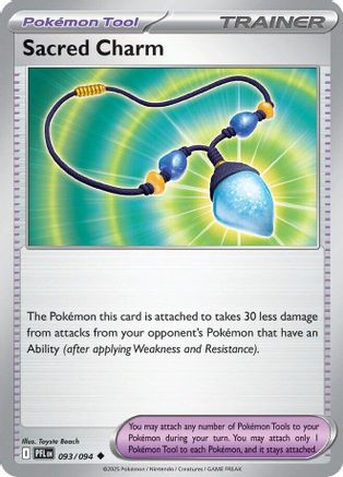 Sacred Charm (093/094) - Reverse Holofoil ME02 Phantasmal Flames - Uncommon