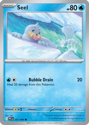 Seel (021/094) ME02 Phantasmal Flames - Common