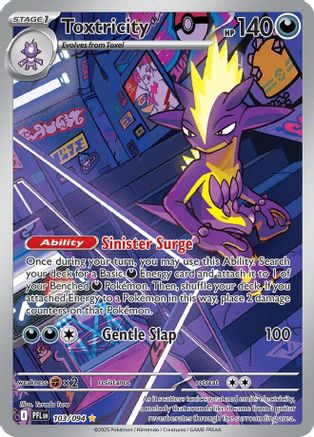 Toxtricity (103/094) - Holofoil ME02 Phantasmal Flames - Illustration Rare