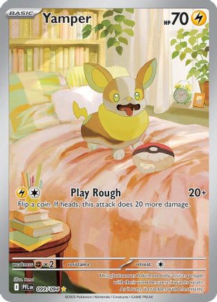 Yamper (099/094) - Holofoil ME02 Phantasmal Flames - Illustration Rare