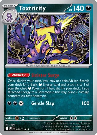 Toxtricity (068/094) Deck Exclusives - Rare