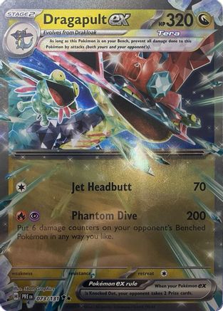 Dragapult ex (073/131) - Holofoil Jumbo Cards - Double Rare