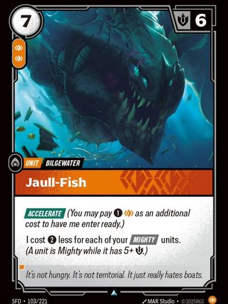 Jaull-Fish (103/221) - Spiritforged Foil